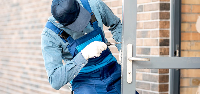 Pivot Storefront Door Locks Installation in Cypress, California